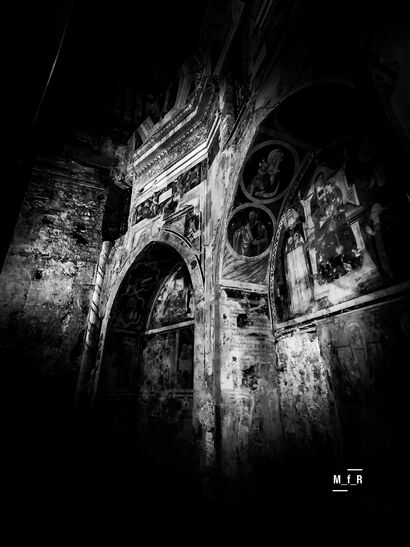 Affreschi Duomo di Spoleto  - A Photographic Art Artwork by Maria francesca Roberto