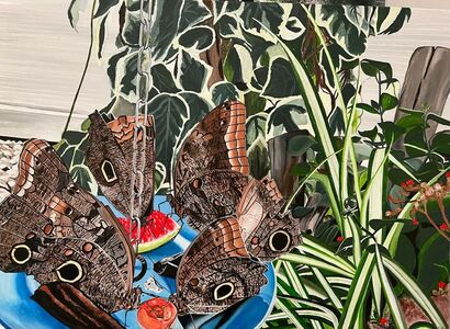 Beauty butterflies - A Paint Artwork by Emka
