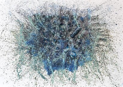 The big splash - A Paint Artwork by Cinzia Inglese