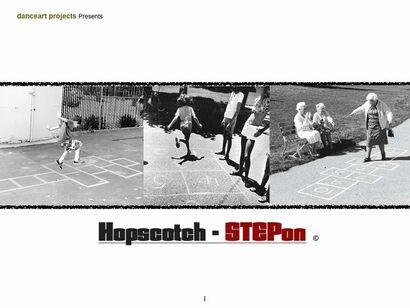 Hopscotch StepOn - a Sculpture & Installation Artowrk by Art of Gboye (Stevén G. Fajana)