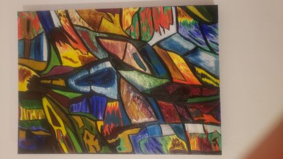Abstract painting - a Paint Artowrk by SAB