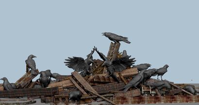 ARMAGEDDON - A Sculpture & Installation Artwork by GÖNÜL NUHOGLU