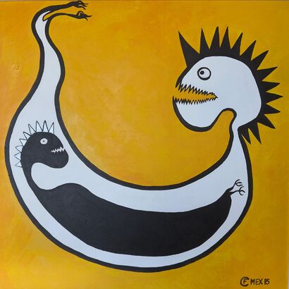 Sepulchral Womb - a Paint Artowrk by E. Felipe De La Torre