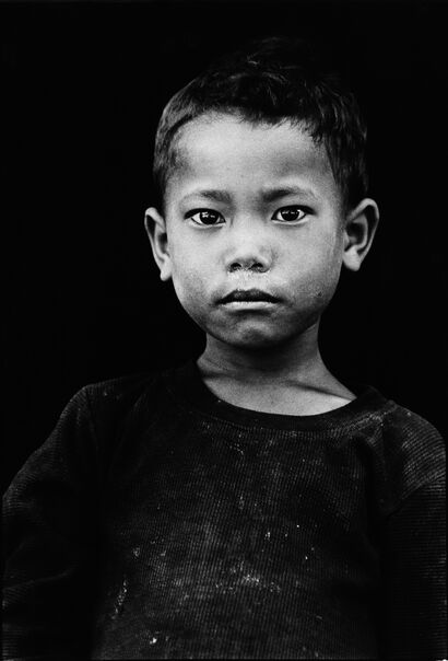 Young man. Between India and China - a Photographic Art Artowrk by Rick Margiana