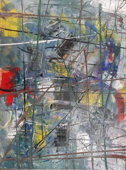Abstrait  - a Paint Artowrk by Magdy  Basstorous