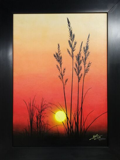 El último sol de libertad - A Paint Artwork by Niver Horus Croft
