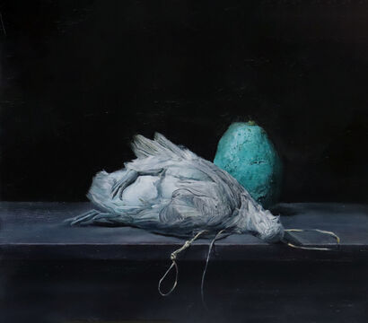 TIFFANY BLUE - A Paint Artwork by yuetong yang