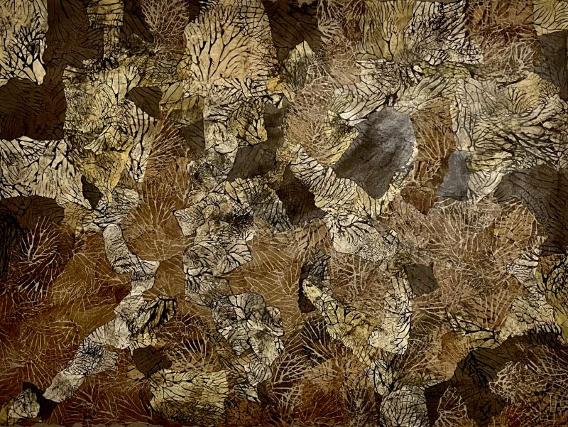 Subterranean Memory 01 - a Paintings by Samanta Malavasi
