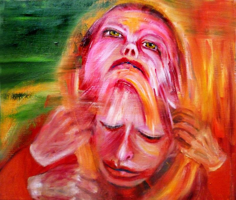 REDEMOLITION-painting-5 - a Paintings by Tenmi HANAGI