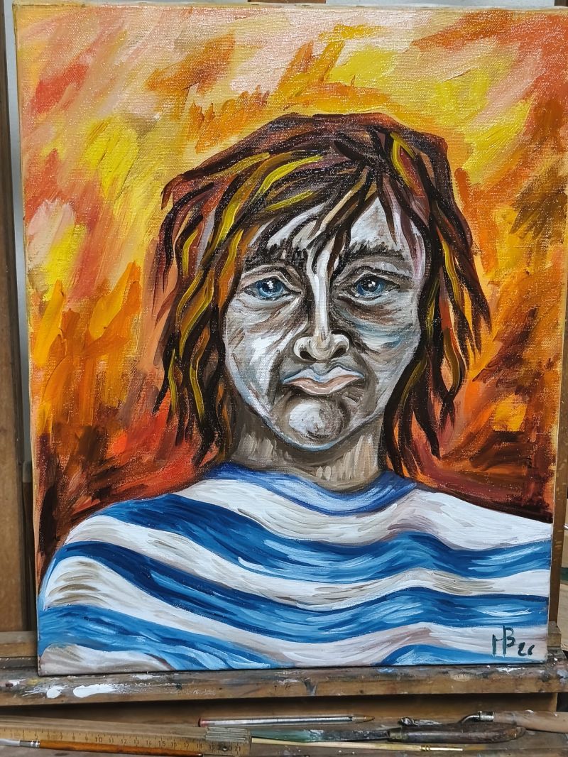 La verità  - a Paintings by Monica  Belloni 