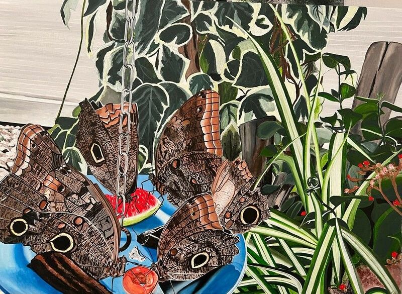 Beauty butterflies - a Paint by Emka