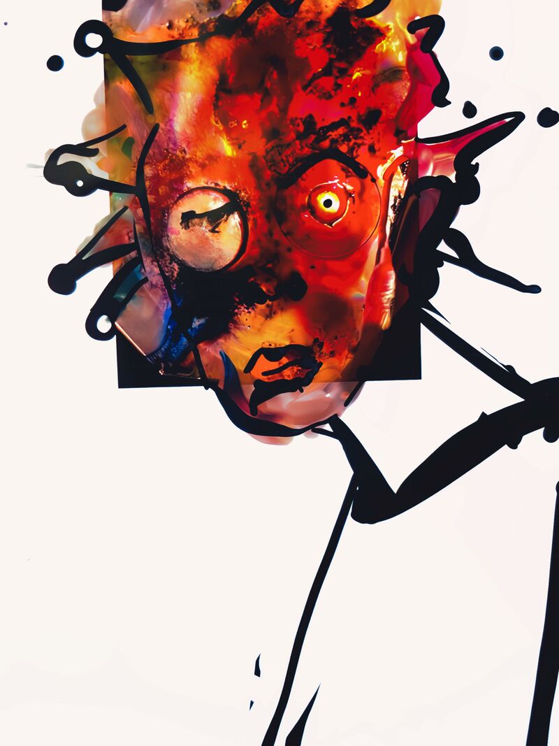 Hothead!?  - a Paintings by Jimi