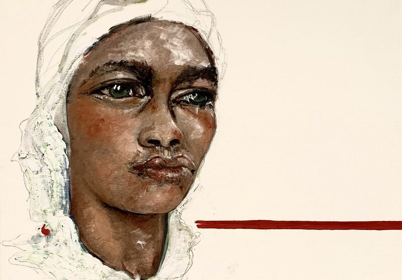 La tua Bocca Ã¨ Sentire il Mare - a Paint by Marilena Visini