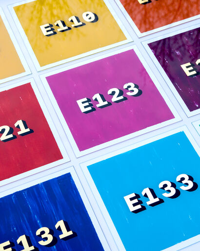 E Number series - A Paint Artwork by Phillips-Walmsley