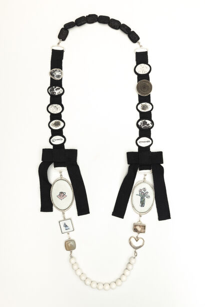 “One hard year” neckpiece - a Art Design Artowrk by Ekaterina Korzh