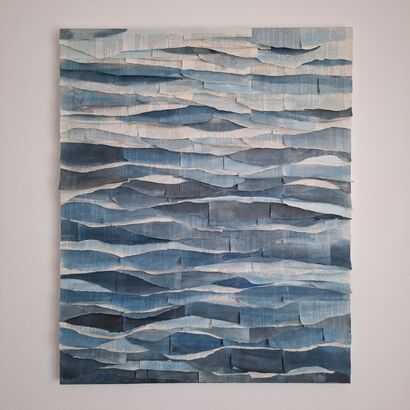 Le parole come l\'acqua  - a Paint Artowrk by Romina  Cukon