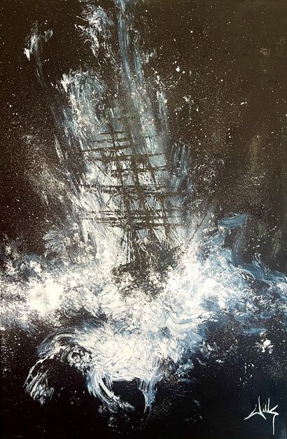 Storm Born - a Paint Artowrk by Michael Wills