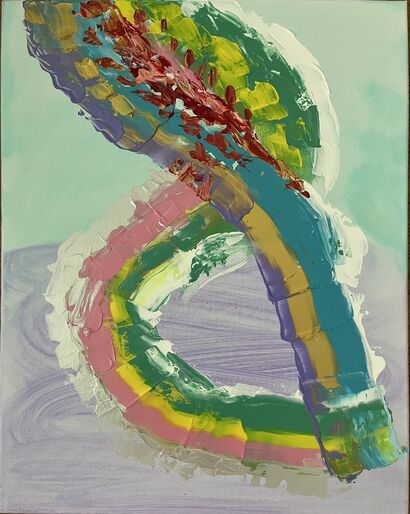 MERGER - a Paint Artowrk by Venus Mirari