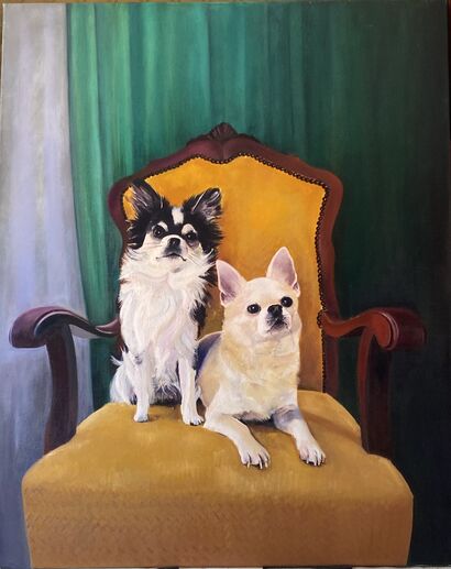 Pancho y Taco - a Paint Artowrk by GCD 