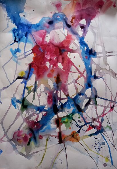 The nerve - A Paint Artwork by Alyona Pak