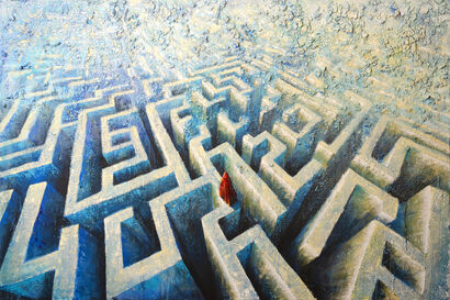 Searching for the way - a Paint Artowrk by Jacopo Berlendis