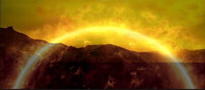 The elements: Tierra, agua, viento y fuego  - a Video Art Artowrk by Colectivo M&J