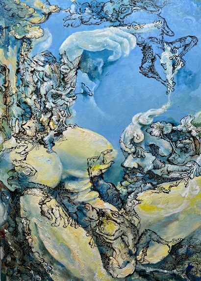 Pairing Season - a Paint Artowrk by Joey