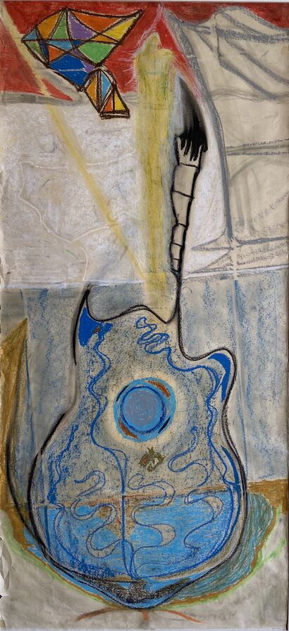 Le corde invisibili - a Paint Artowrk by Armando Maria Mariani
