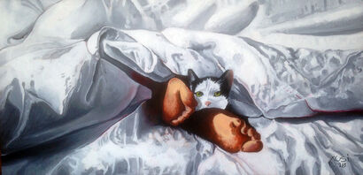 gatto - A Paint Artwork by xusi