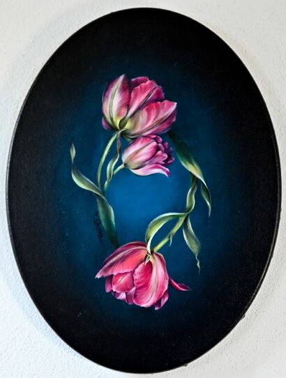Tulips - a Paint Artowrk by Tanya Shark