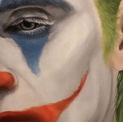Joker - a Paint Artowrk by Art by Ava