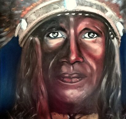 PAPOU - a Paint Artowrk by Christelle  Ottaviano