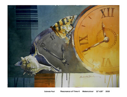 Resonance of time 3 - A Paint Artwork by Mr. Paul or painter babu