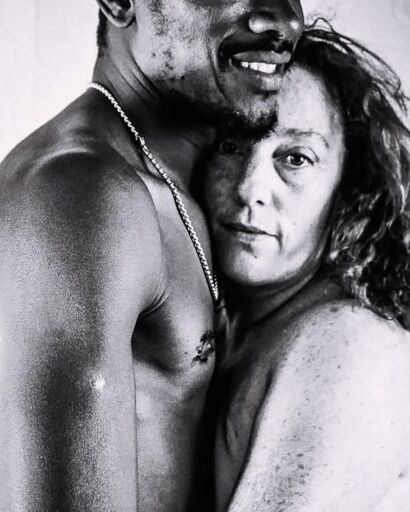 Stop racism - a Photographic Art Artowrk by Paz López 