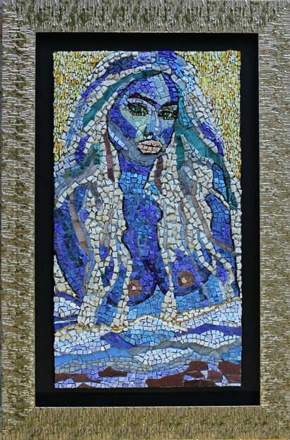 SEA LADY    -   DONNA MARE  - a Paint Artowrk by MO MARTINS 