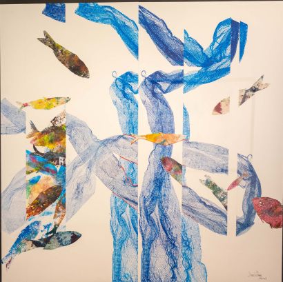 Cartography of the Fragile - a Paintings Artwork by DAVID ALONSO