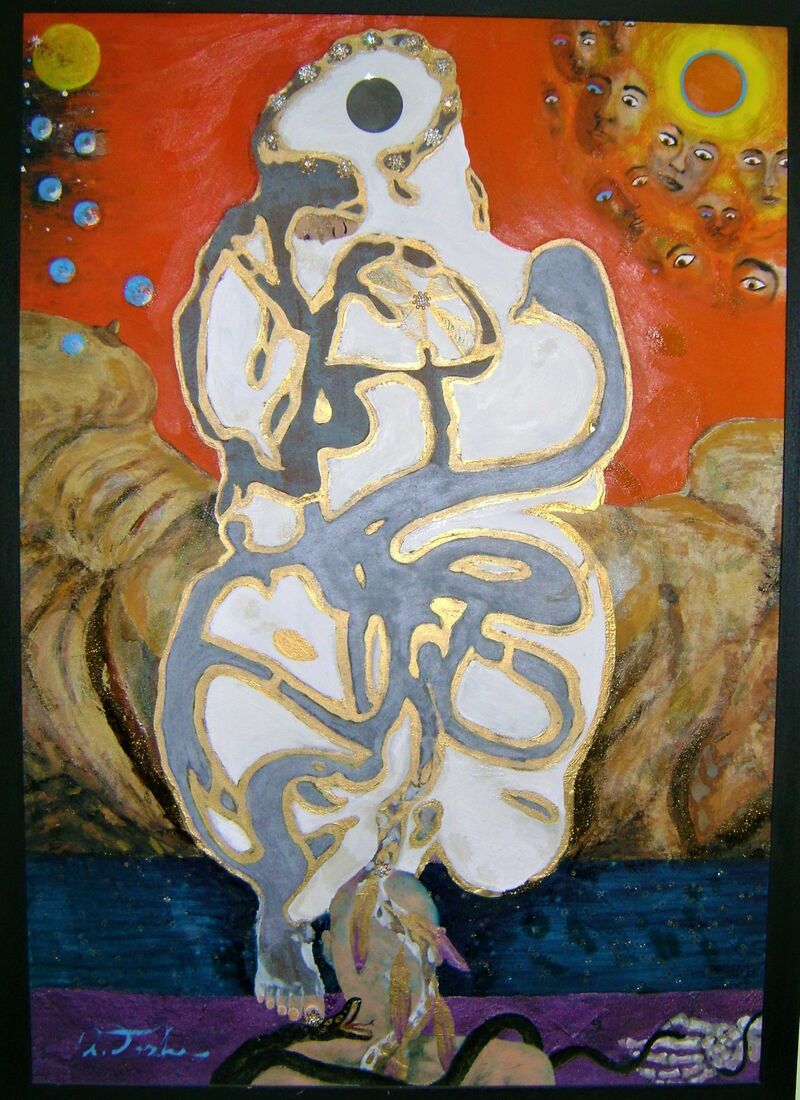 Regina della Pace - a Paintings by Altin Toska