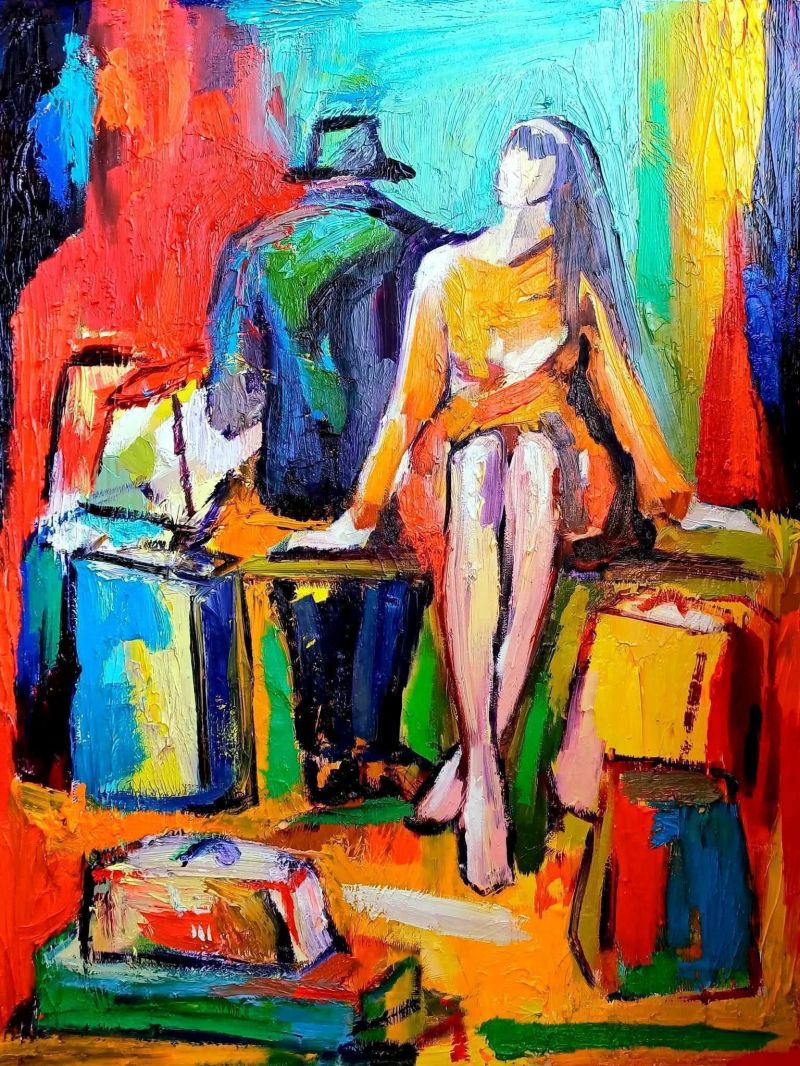 CHANGING THE FIELD - a Paintings by Megi Bo
