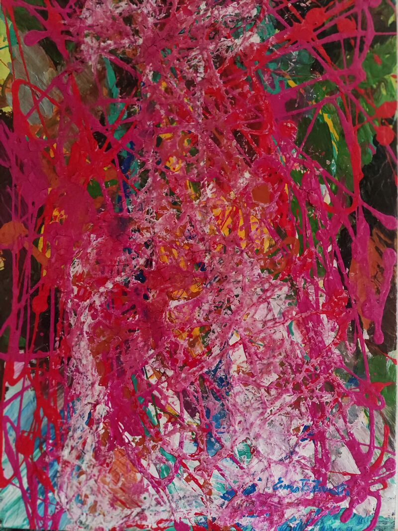 Senza titolo - a Paintings by Ernesto  Zanetti 