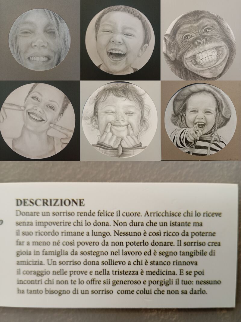 Il valore di un sorriso - a Paintings by Barbara Ferro