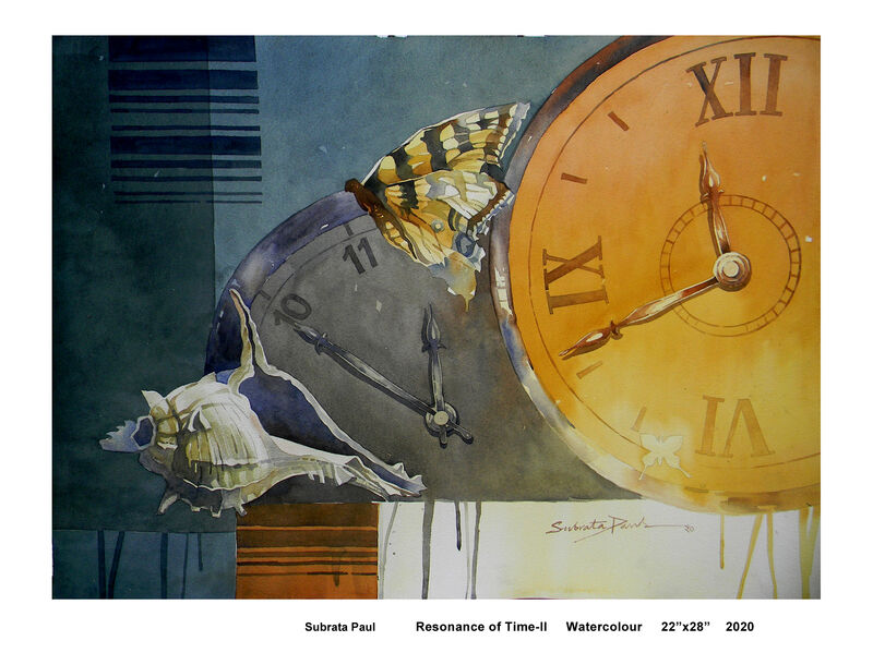 Resonance of time 3 - a Paint by Mr. Paul or painter babu