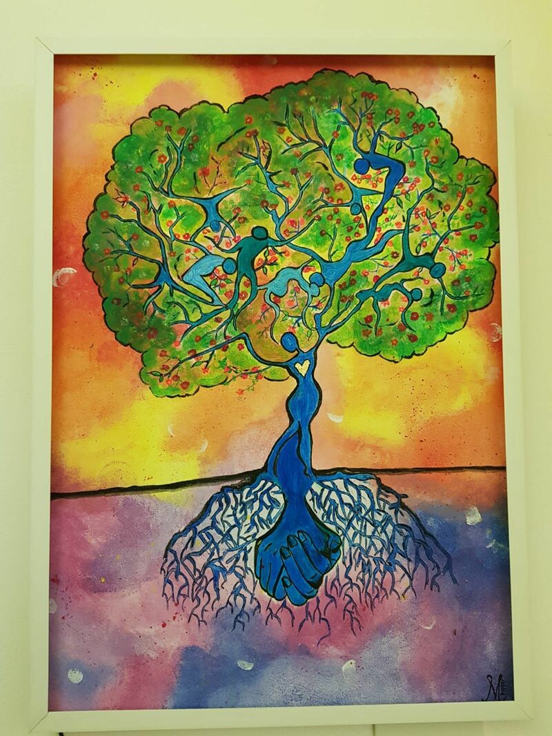 L'albero della  vita - a Paint by maddalena stefani