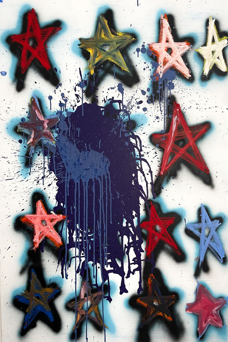 When a star die - a Paint by Giorgio Casotto