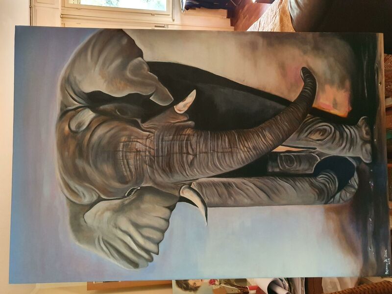 La forza - a Paintings by Rosanna DI CECCA