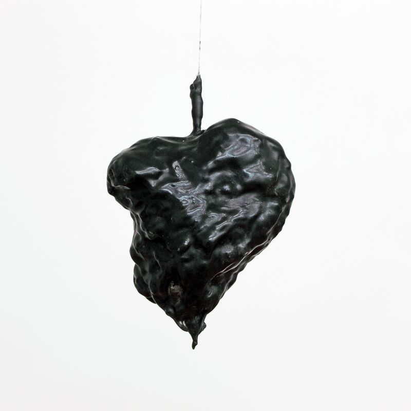 Black heart - a Sculpture & Installation by Eva Kunze