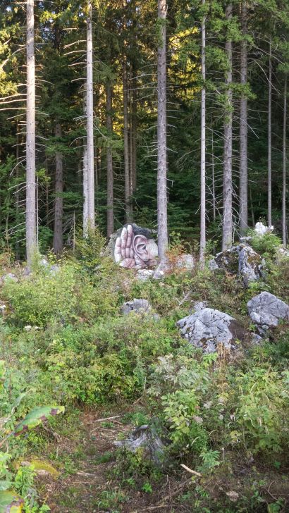 Listen! - a Land Art Artwork by Mohor Kejžar