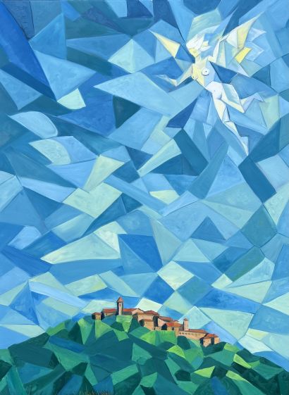 L’angelo di Grosseto  - a Paint Artowrk by Anya Feldman