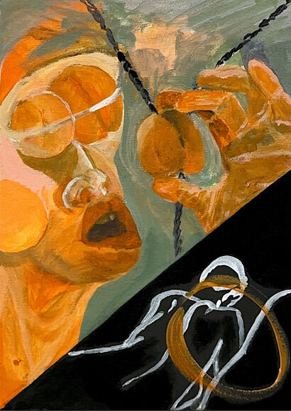 Shadow in the Mouth - a Paint Artowrk by Kosti