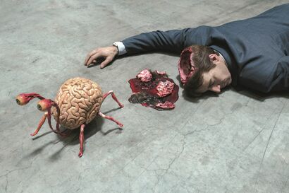 The Brain That Passed Away - A Sculpture & Installation Artwork by Valentin Korzhov