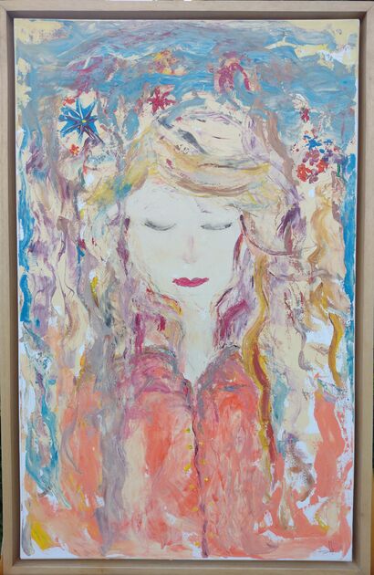 Autorretrato imaginario - a Paint Artowrk by Juliana Modenutti Folmer